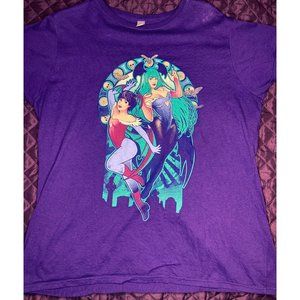 Darkstalkers Morrigan Lilith Womens Tee 2XL
